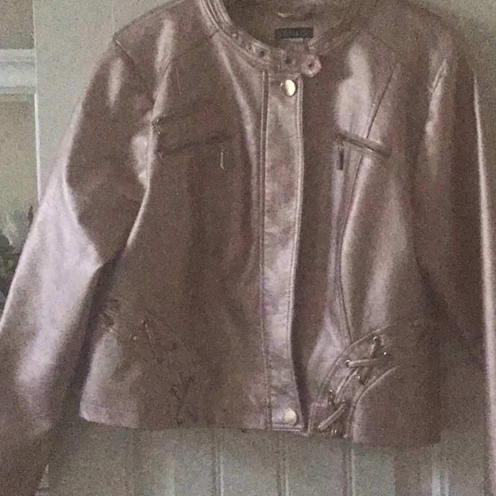 Moto pink jacket